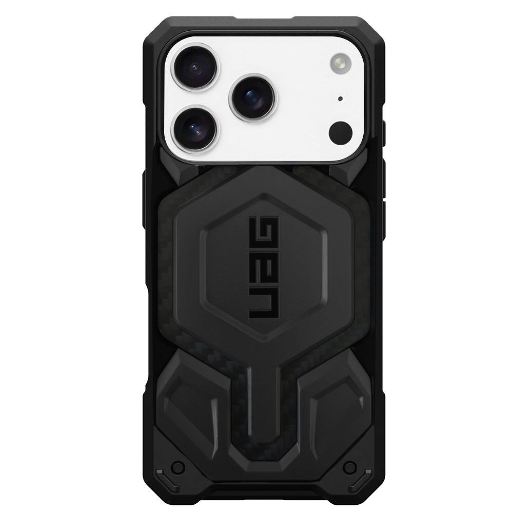 Husa MagSafe pentru Apple iPhone 17 Pro Max, Urban Armor Gear, Monarch Pro Carbon, Neagra