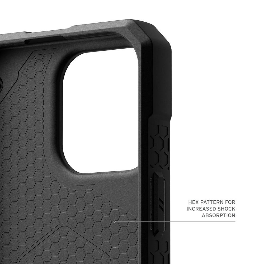 Husa MagSafe pentru Apple iPhone 17 Pro Max, Urban Armor Gear, Monarch Pro Kevlar, Bleumarin