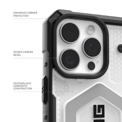 Husa MagSafe pentru Apple iPhone 17 Pro Max, Urban Armor Gear, Pathfinder Clear, Transparenta