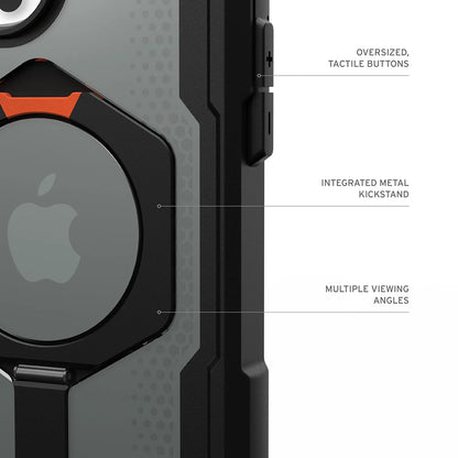 Husa MagSafe pentru Apple iPhone 17 Pro Max, Urban Armor Gear, Plasma XTE, Neagra