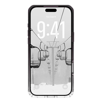 Husa MagSafe pentru Apple iPhone 17 Pro Max, Urban Armor Gear, Plyo, Neagra Transparenta