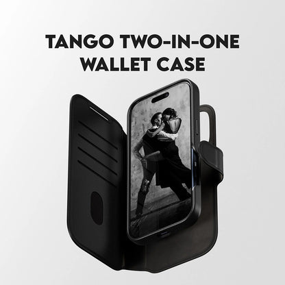 Husa MagSafe pentru Apple iPhone 17 Pro, PanzerGlass, Care Feature Tango Two-in-One, Neagra