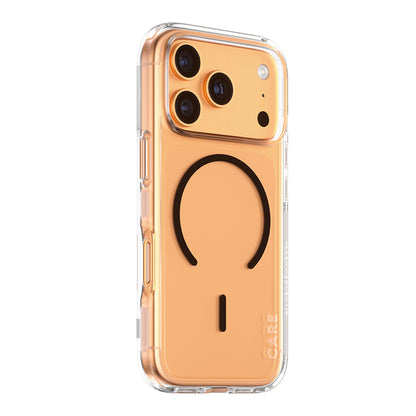 Husa MagSafe pentru Apple iPhone 17 Pro, PanzerGlass, Care Urban Explorer, Transparenta Neagra