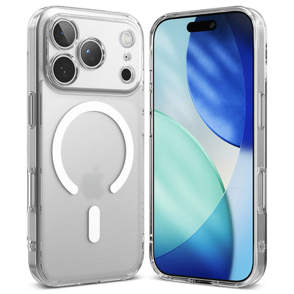 Husa MagSafe pentru Apple iPhone 17 Pro, Ringke, Fusion, Transparenta Mata