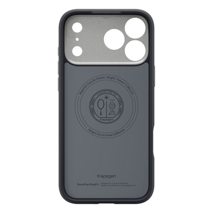 Husa MagSafe pentru Apple iPhone 17 Pro, Spigen, Caseology Nano Pop, Neagra