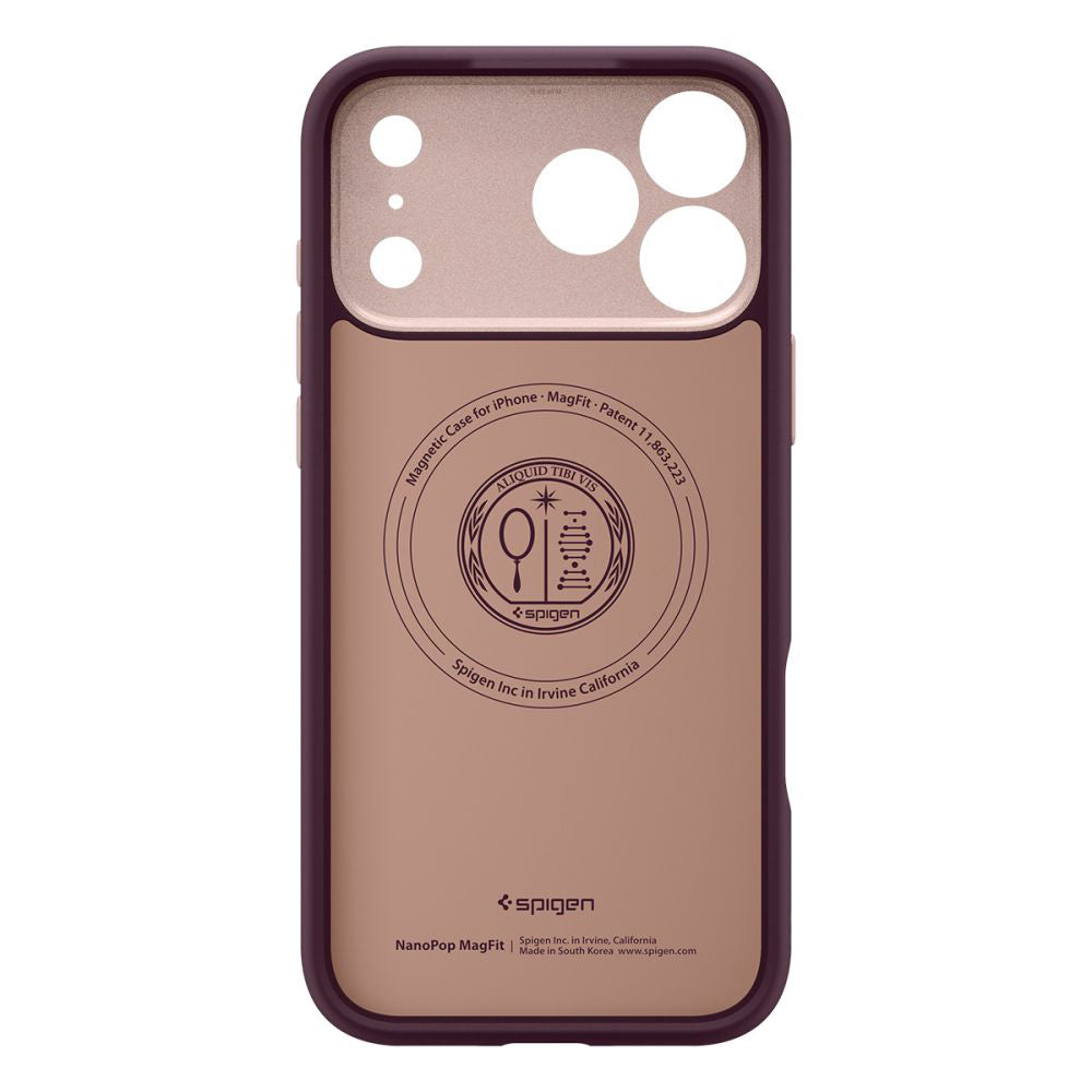 Husa MagSafe pentru Apple iPhone 17 Pro, Spigen, Caseology Nano Pop, Visinie