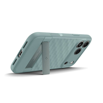 Husa MagSafe pentru Apple iPhone 17 Pro, Spigen, Caseology Parallax S, Verde