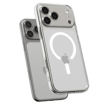 Husa MagSafe pentru Apple iPhone 17 Pro, Spigen, Ultra Hybrid, Alba