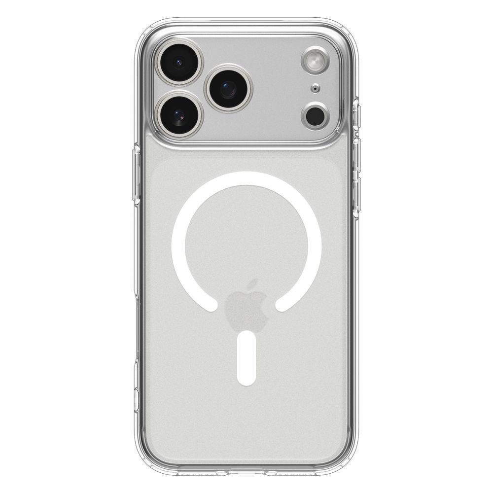 Husa MagSafe pentru Apple iPhone 17 Pro, Spigen, Ultra Hybrid, Alba Satinata