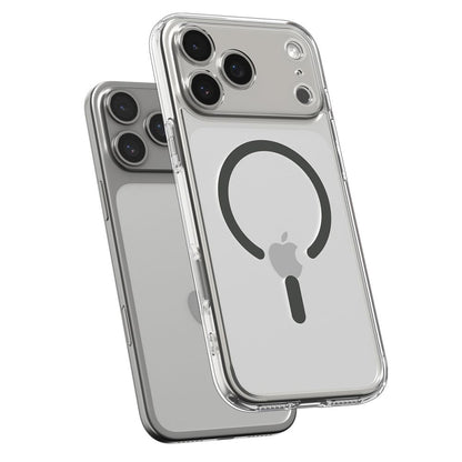 Husa MagSafe pentru Apple iPhone 17 Pro, Spigen, Ultra Hybrid, Gri