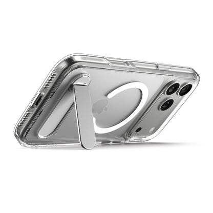 Husa MagSafe pentru Apple iPhone 17 Pro, Spigen, Ultra Hybrid S, Transparenta