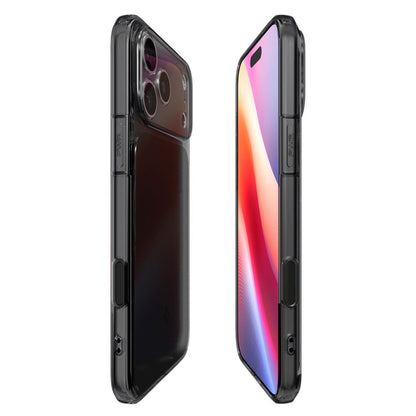 Husa MagSafe pentru Apple iPhone 17 Pro, Spigen, Ultra Hybrid T, Neagra Mata