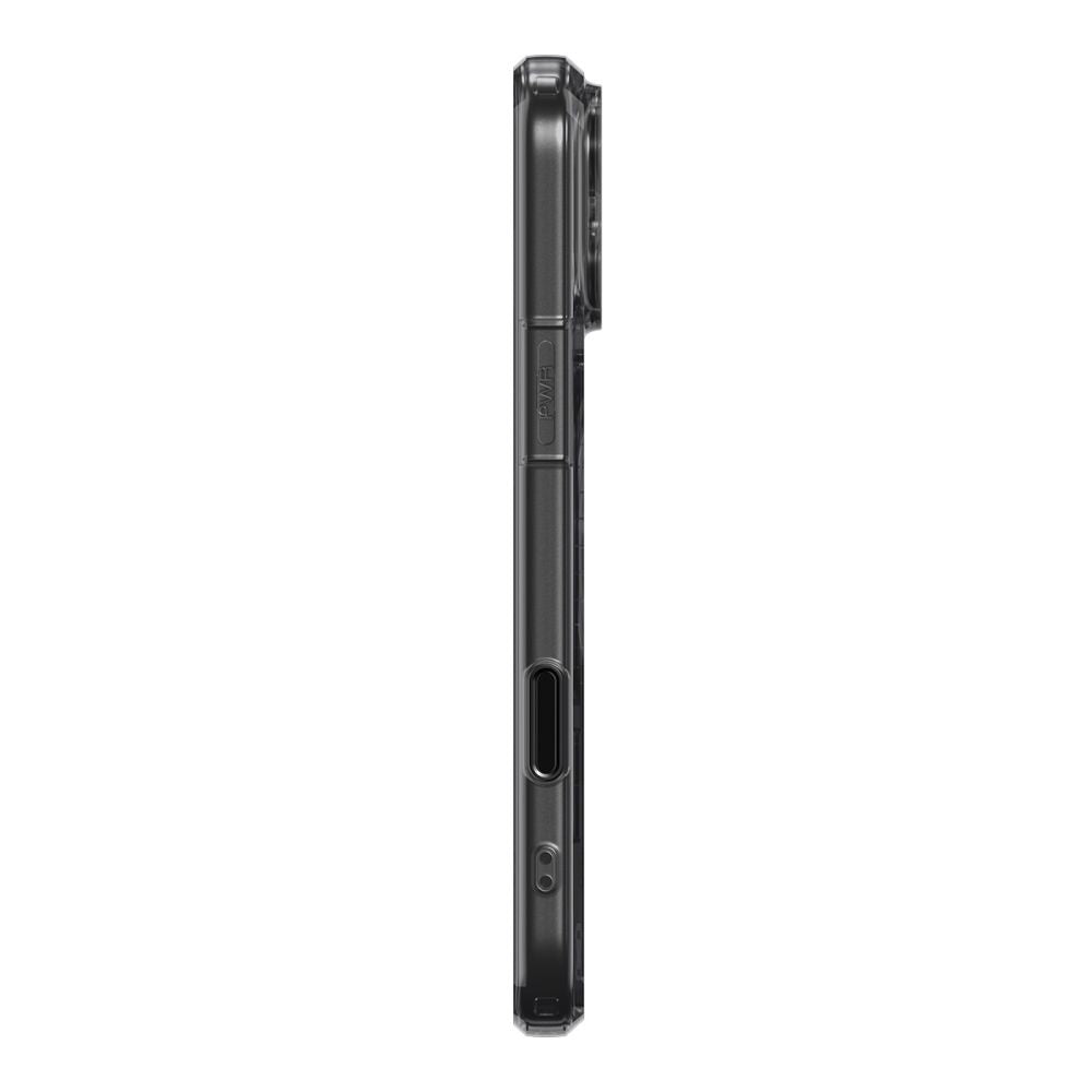 Husa MagSafe pentru Apple iPhone 17 Pro, Spigen, Ultra Hybrid T, Neagra Mata