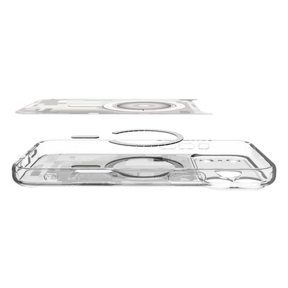 Husa MagSafe pentru Apple iPhone 17 Pro, Spigen, Ultra Hybrid Zero One, Alba