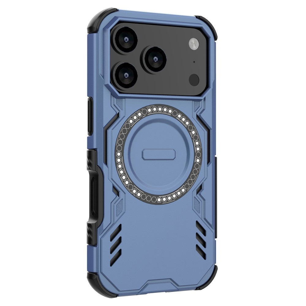 Husa MagSafe pentru Apple iPhone 17 Pro, Techsuit, ArmorMag, Albastra