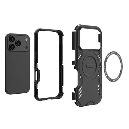 Husa MagSafe pentru Apple iPhone 17 Pro, Techsuit, ArmorMag, Albastra