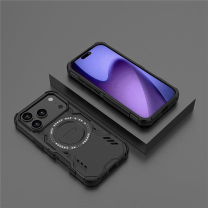 Husa MagSafe pentru Apple iPhone 17 Pro, Techsuit, ArmorMag, Neagra