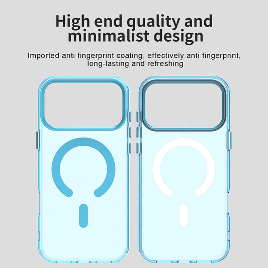 Husa MagSafe pentru Apple iPhone 17 Pro, Techsuit, CandyCase, Albastra
