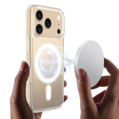 Husa MagSafe pentru Apple iPhone 17 Pro, Techsuit, Pro, Transparenta