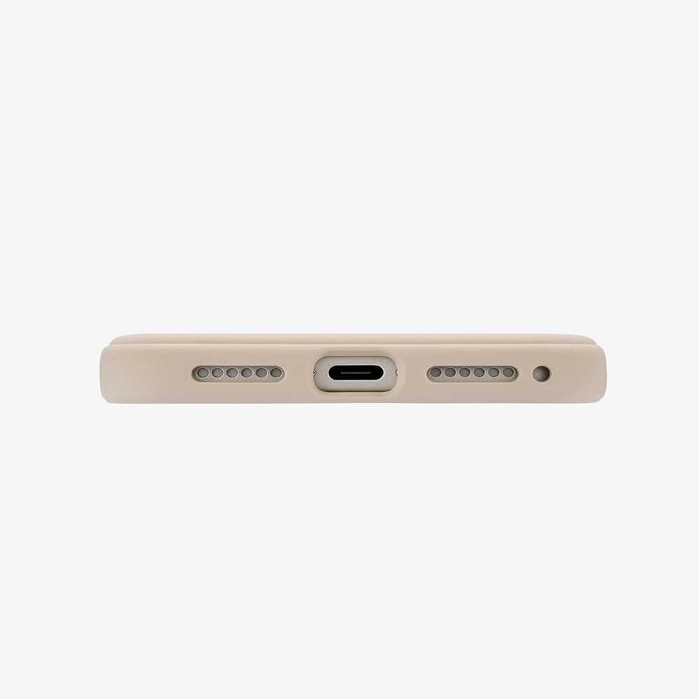 Husa MagSafe pentru Apple iPhone 17 Pro, Torras, QPRO Silicone, Aurie