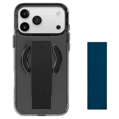 Husa MagSafe pentru Apple iPhone 17 Pro, UNIQ, Heldro Air MagClick, Neagra