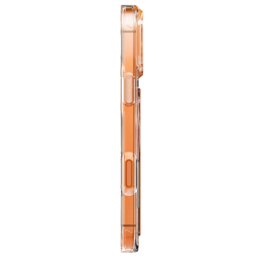 Husa MagSafe pentru Apple iPhone 17 Pro, UNIQ, Heldro Air MagClick, Transparenta Gri