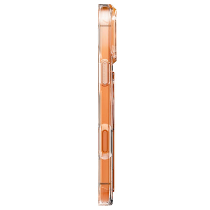 Husa MagSafe pentru Apple iPhone 17 Pro, UNIQ, Heldro Air MagClick, Transparenta Portocalie