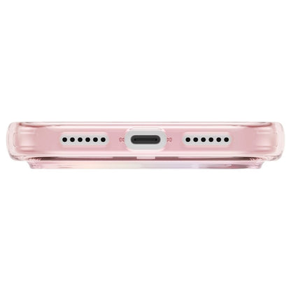 Husa MagSafe pentru Apple iPhone 17 Pro, UNIQ, Iridescia MagClick, Bleu Pastel