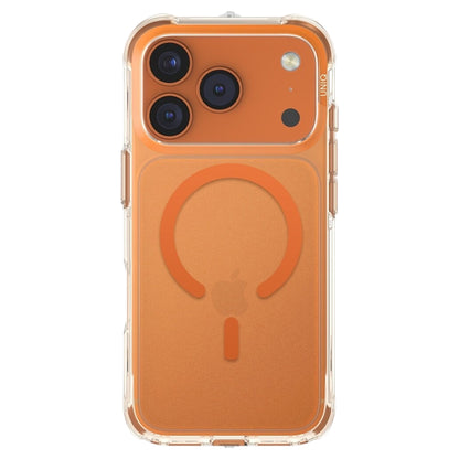 Husa MagSafe pentru Apple iPhone 17 Pro, UNIQ, LifePro Xtreme MagClick, Portocalie