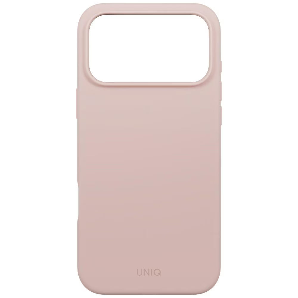 Husa MagSafe pentru Apple iPhone 17 Pro, UNIQ, Lino MagClick, Roz