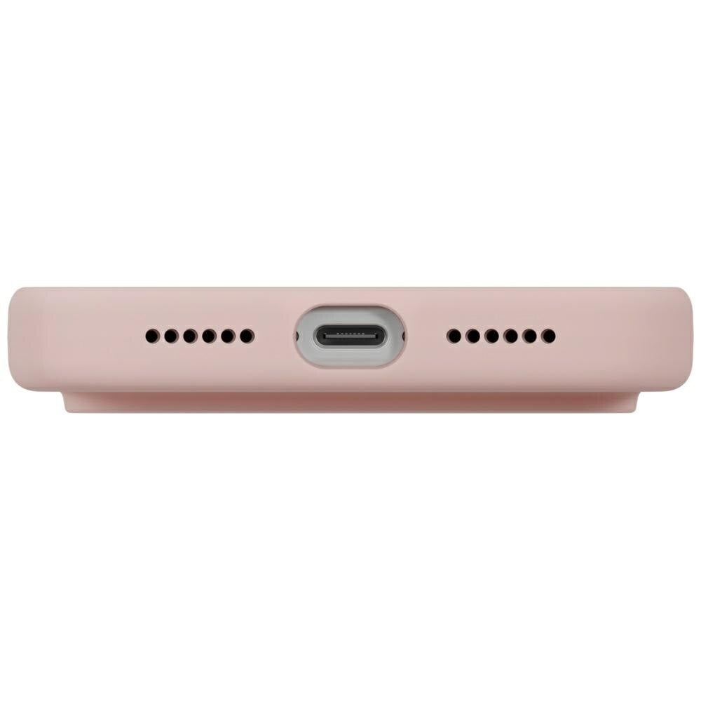 Husa MagSafe pentru Apple iPhone 17 Pro, UNIQ, Lino MagClick, Roz