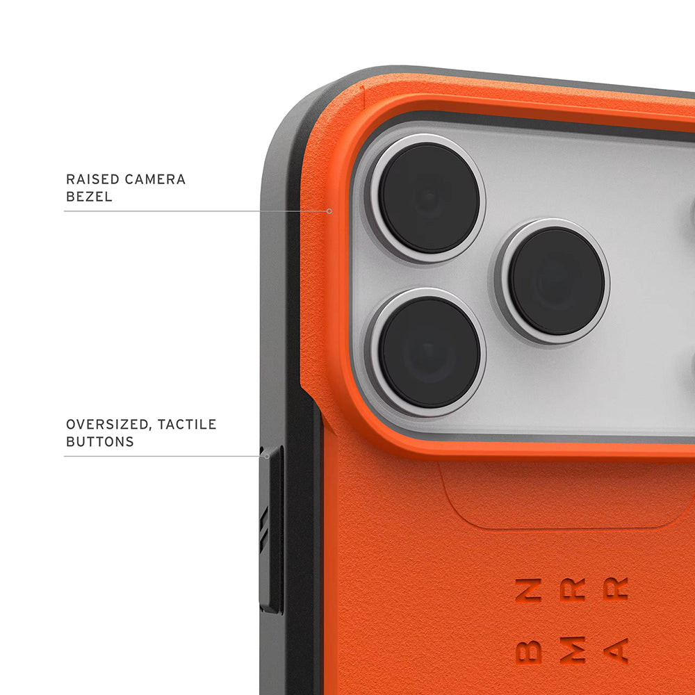 Husa MagSafe pentru Apple iPhone 17 Pro, Urban Armor Gear, Civilian, Portocalie