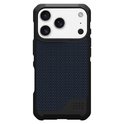 Husa MagSafe pentru Apple iPhone 17 Pro, Urban Armor Gear, Metropolis LT Kevlar, Bleumarin
