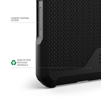 Husa MagSafe pentru Apple iPhone 17 Pro, Urban Armor Gear, Metropolis LT Kevlar, Neagra
