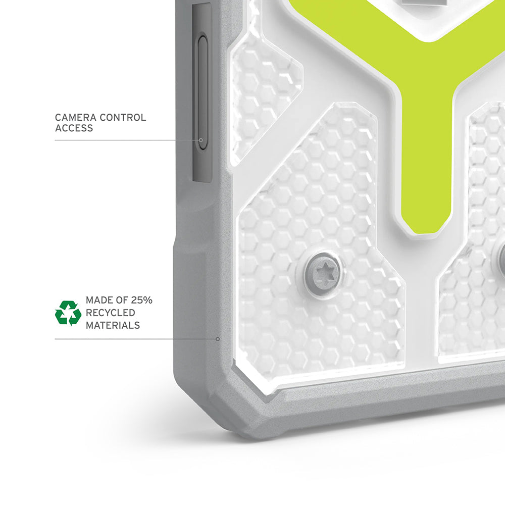Husa MagSafe pentru Apple iPhone 17 Pro, Urban Armor Gear, Pathfinder Clear, Verde