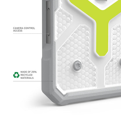 Husa MagSafe pentru Apple iPhone 17 Pro, Urban Armor Gear, Pathfinder Clear, Verde