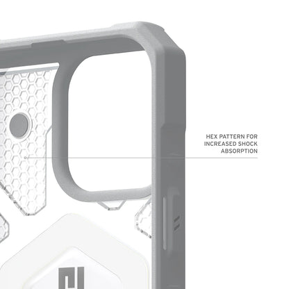 Husa MagSafe pentru Apple iPhone 17 Pro, Urban Armor Gear, Pathfinder Clear, Verde