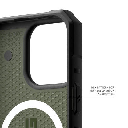 Husa MagSafe pentru Apple iPhone 17 Pro, Urban Armor Gear, Pathfinder, Verde