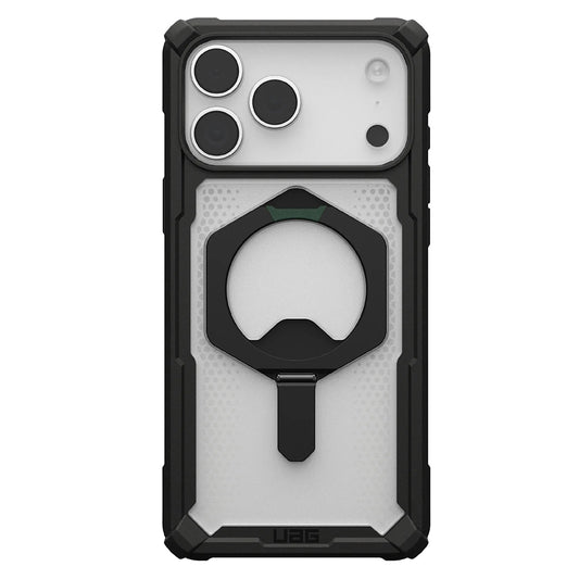 Husa MagSafe pentru Apple iPhone 17 Pro, Urban Armor Gear, Plasma XTE, Neagra Transparenta