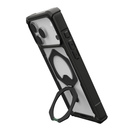Husa MagSafe pentru Apple iPhone 17 Pro, Urban Armor Gear, Plasma XTE, Neagra Transparenta