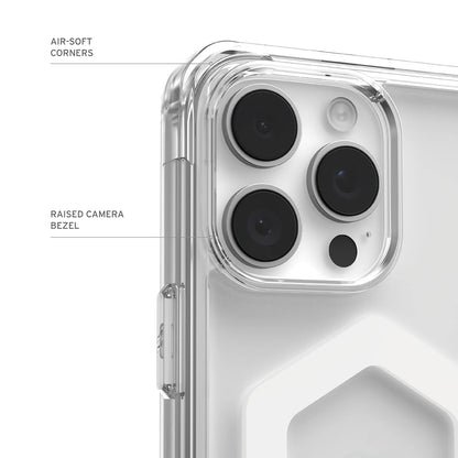 Husa MagSafe pentru Apple iPhone 17 Pro, Urban Armor Gear, Plyo, Alba