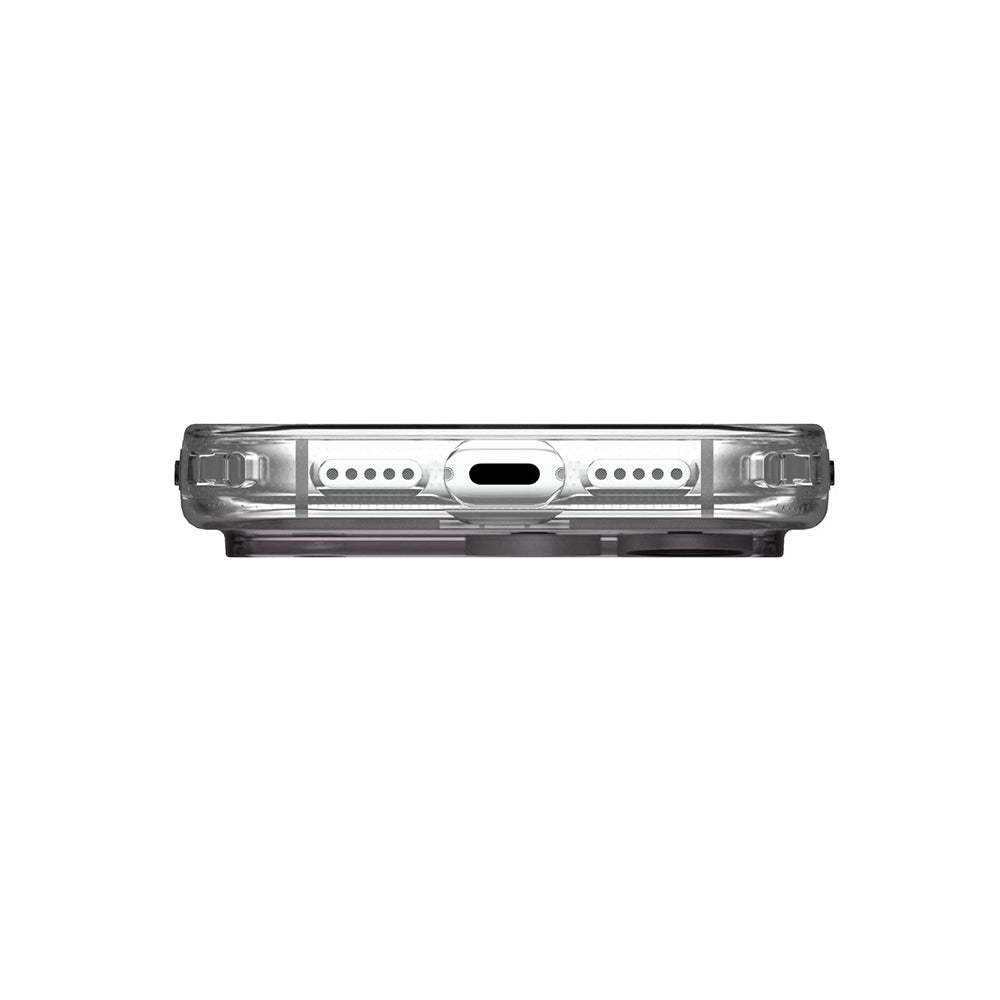 Husa MagSafe pentru Apple iPhone 17 Pro, Urban Armor Gear, Plyo, Neagra Transparenta