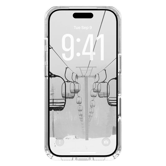 Husa MagSafe pentru Apple iPhone 17 Pro, Urban Armor Gear, Plyo, Transparenta