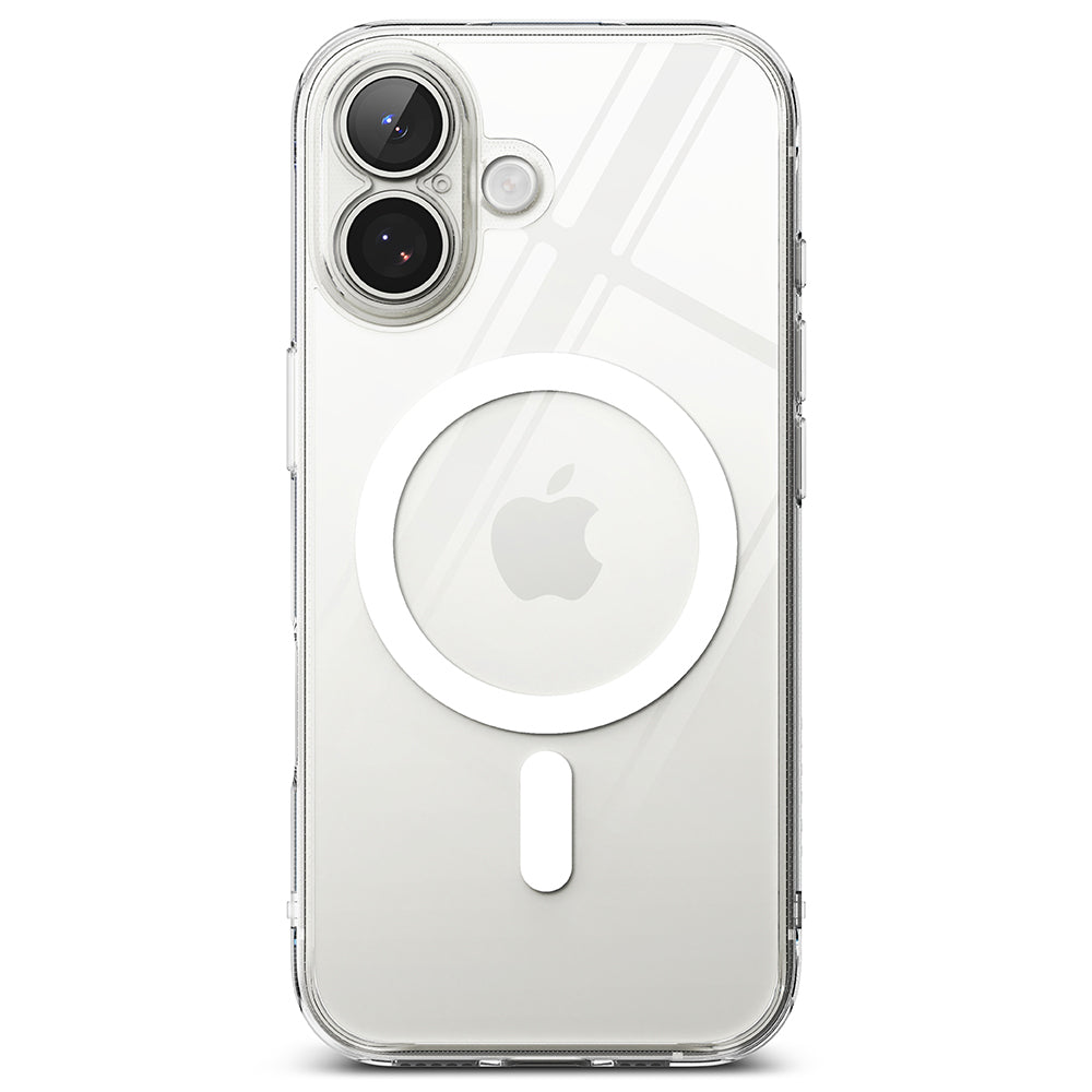Husa MagSafe pentru Apple iPhone 17, Ringke, Fusion, Transparenta