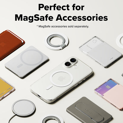 Husa MagSafe pentru Apple iPhone 17, Ringke, Fusion, Transparenta
