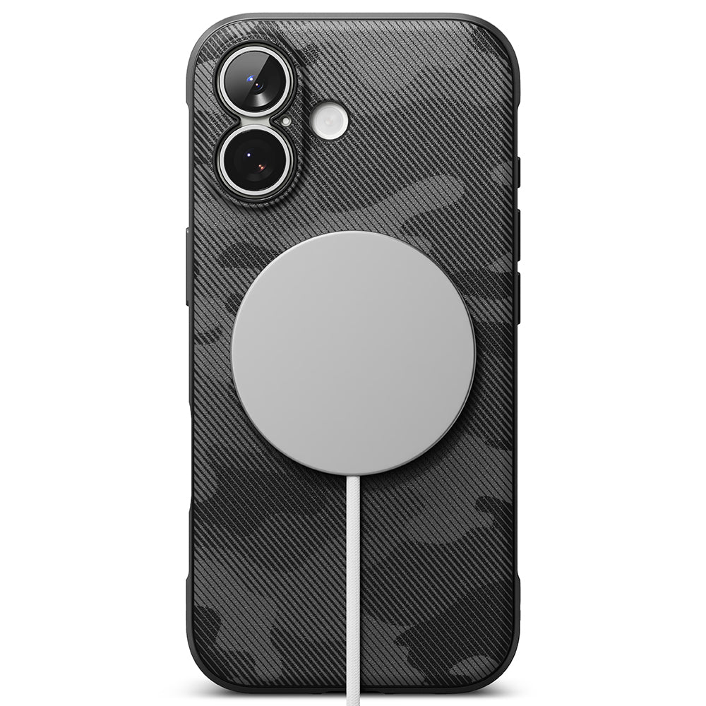 Husa MagSafe pentru Apple iPhone 17, Ringke, Onyx, Camuflaj
