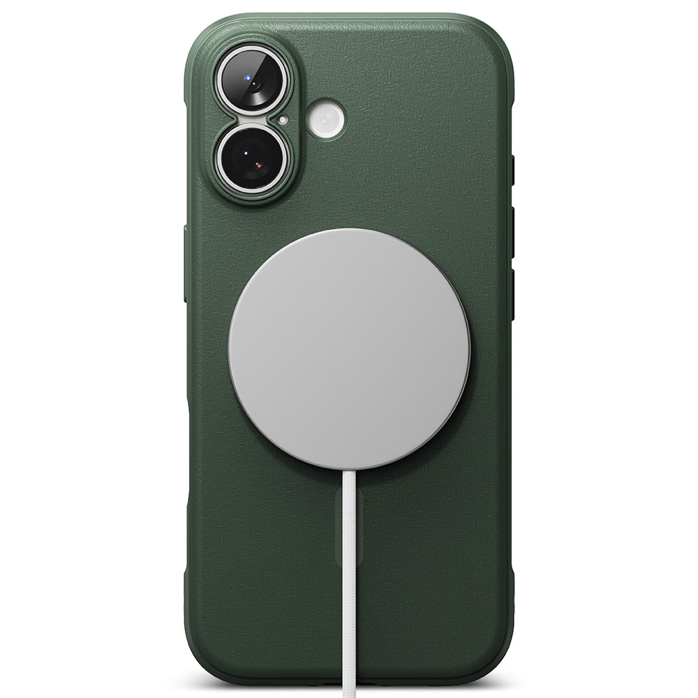 Husa MagSafe pentru Apple iPhone 17, Ringke, Onyx, Verde Inchis