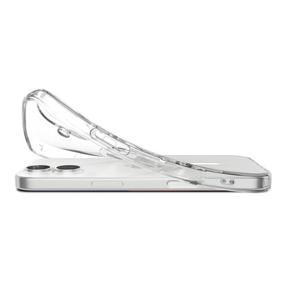 Husa MagSafe pentru Apple iPhone 17, Spigen, Liquid Crystal , Alba