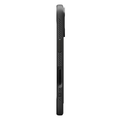 Husa MagSafe pentru Apple iPhone 17, Spigen, Rugged Armor, Neagra Mata