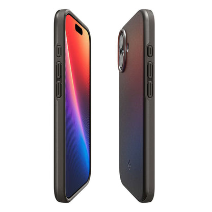 Husa MagSafe pentru Apple iPhone 17, Spigen, Thin Fit, Gri